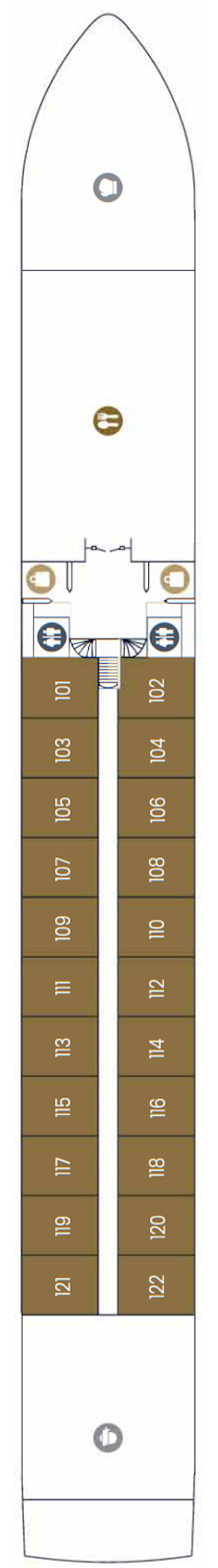 Deckplan: Smaragddeck 1