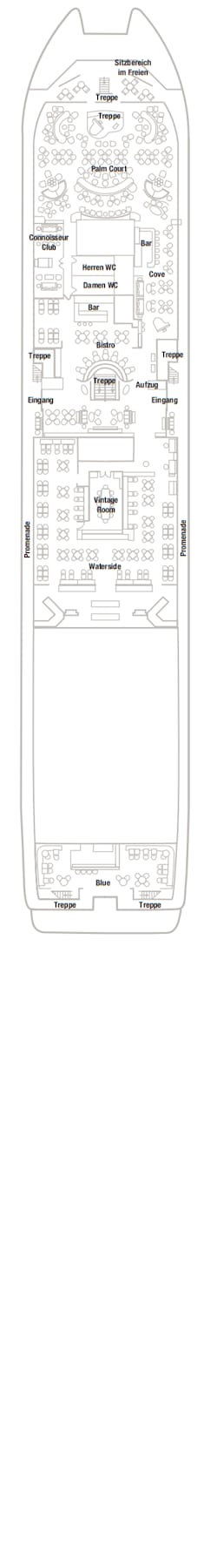 Deckplan Deck 3 · Riverside Deck 3