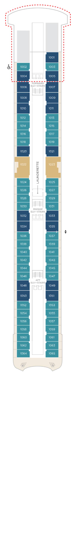 Deckplan Deck 10