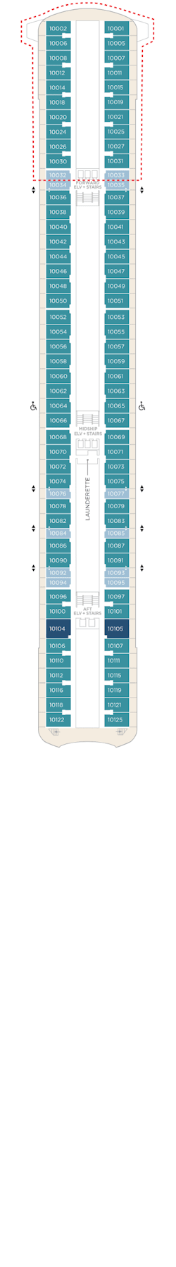 Deckplan Deck 10