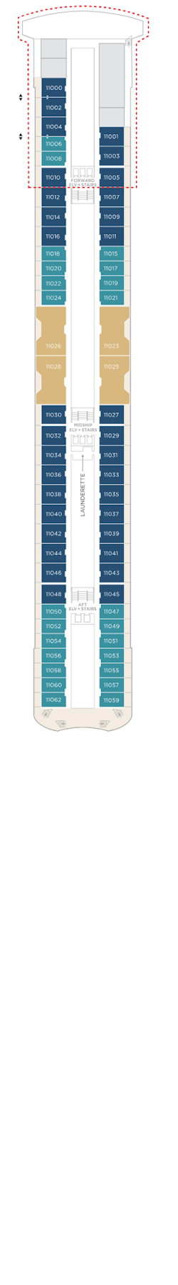 Deckplan Deck 11