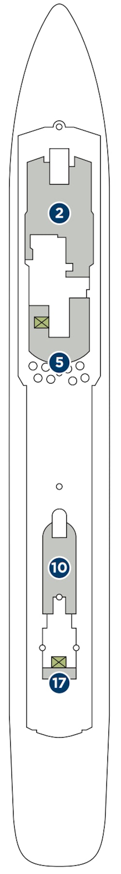 Deckplan Deck 6 · Star Deck 6