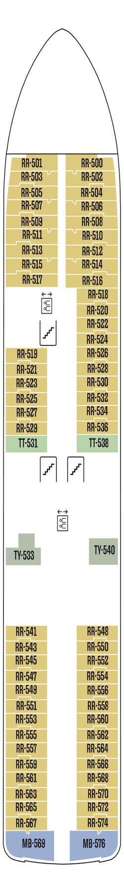 Deckplan Deck 5