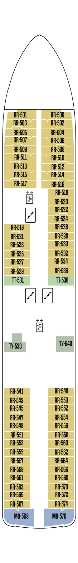 Deckplan Deck 5