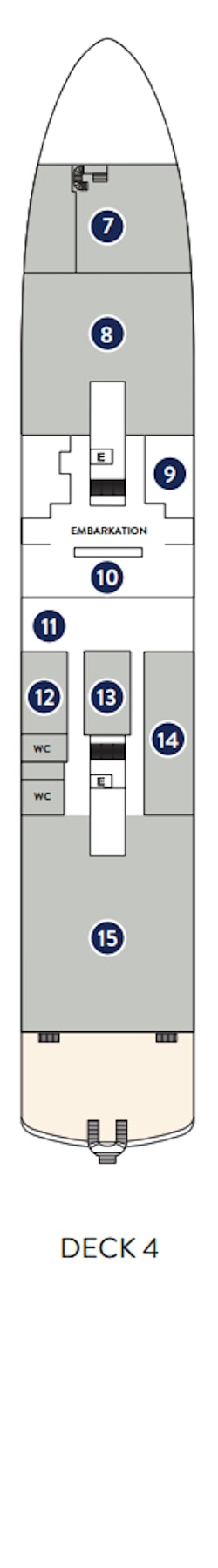 Deckplan Deck 4