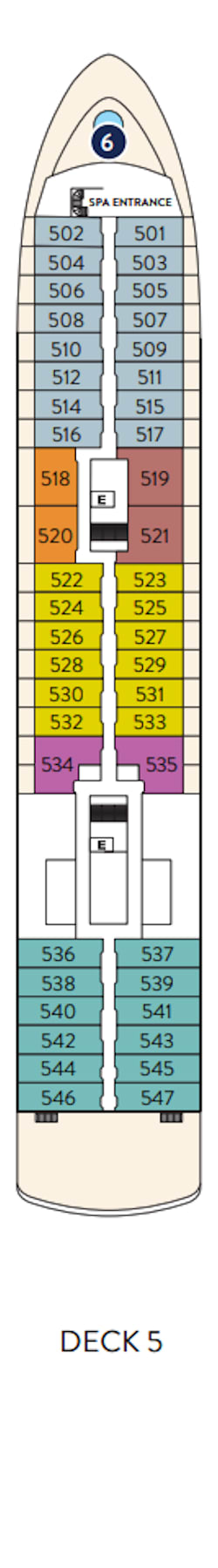 Deckplan Deck 5
