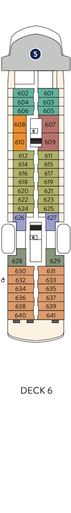 Deckplan Deck 6