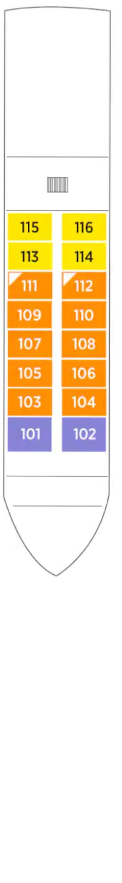 Plan du pont: Salsa Deck 1