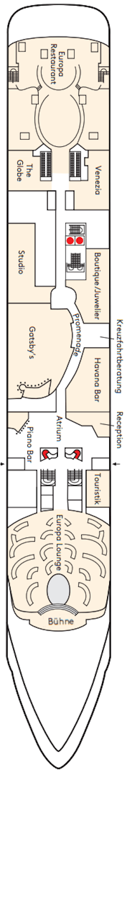 Deckplan Deck 4