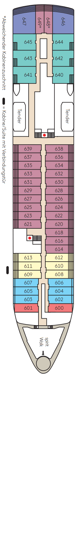 Deckplan Deck 6