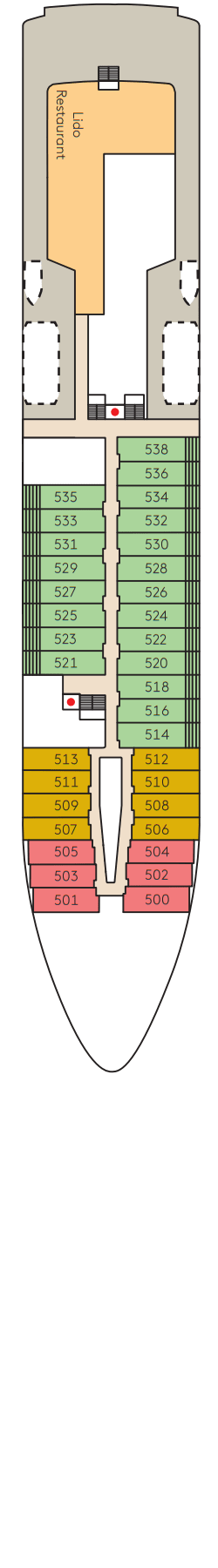 Deckplan Deck 5