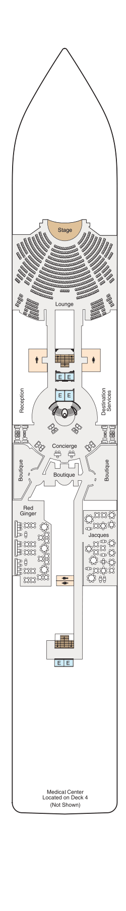 Deckplan Deck 5