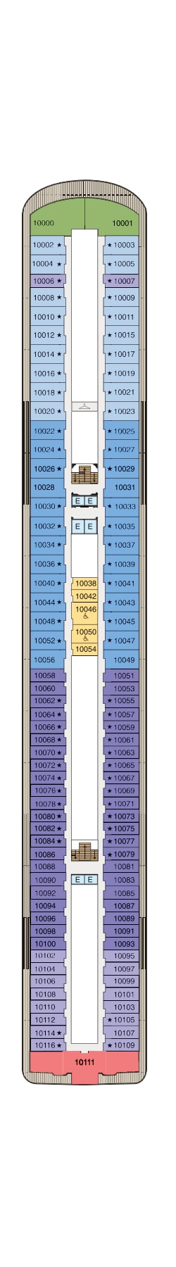 Deckplan Deck 10