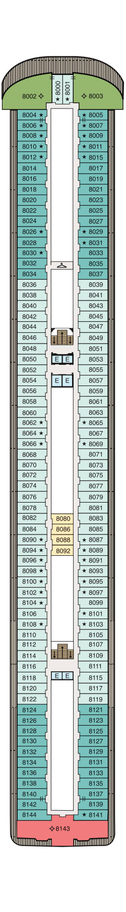 Deckplan Deck 8