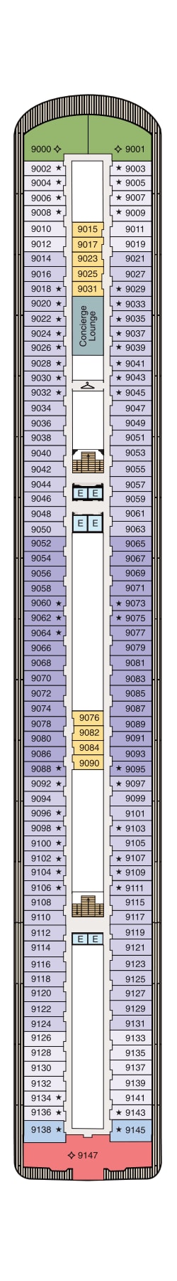 Deckplan Deck 9