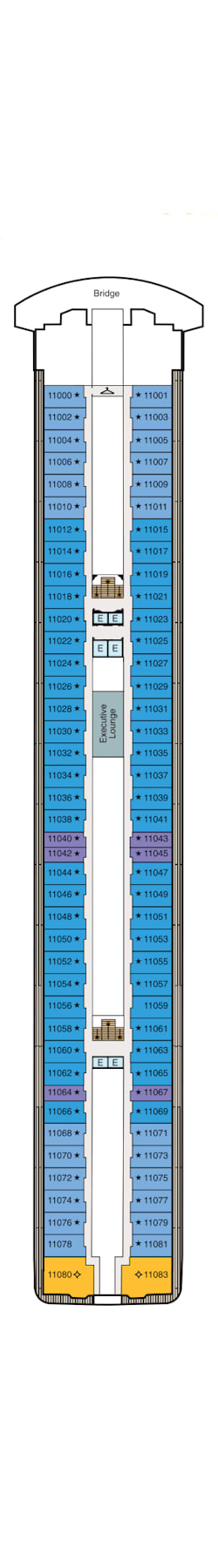 Deckplan Deck 11