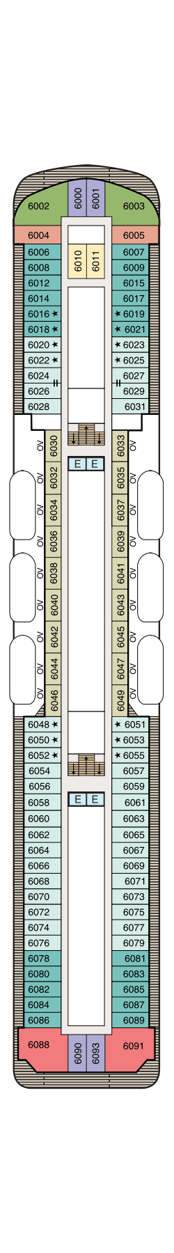 Deckplan Deck 6