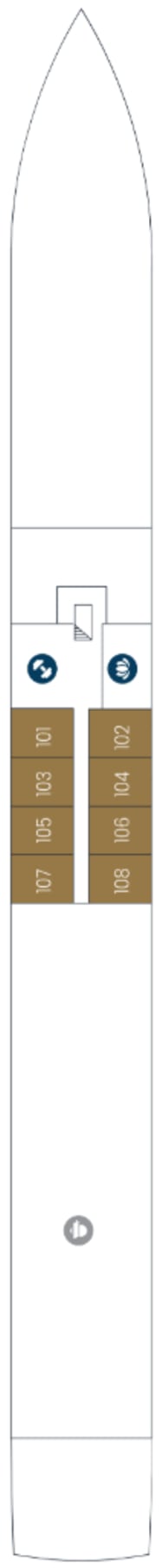 Deckplan: Smaragd Deck 1
