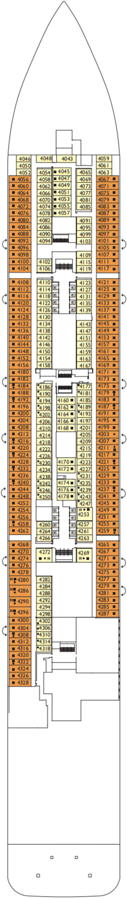 Plano do convés: Talamone 4