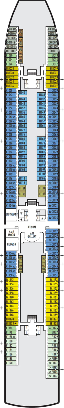 Deckplan: Main Deck 1
