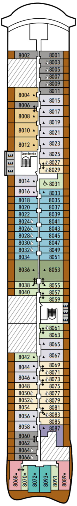 Deckplan Deck 8
