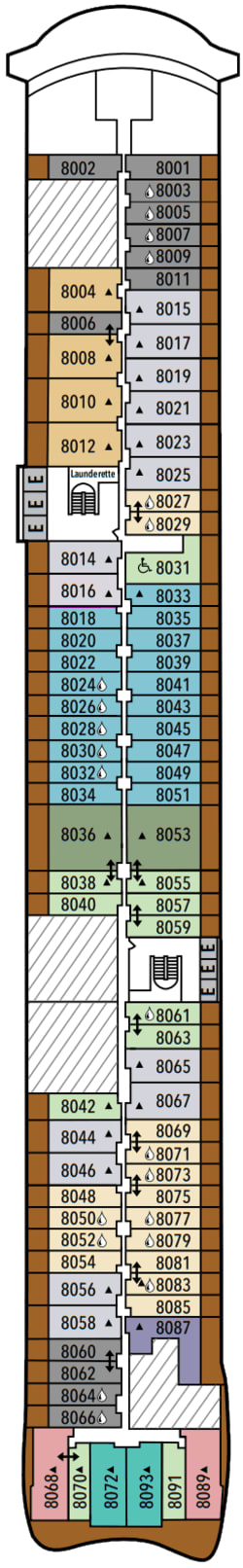 Deckplan Deck 8