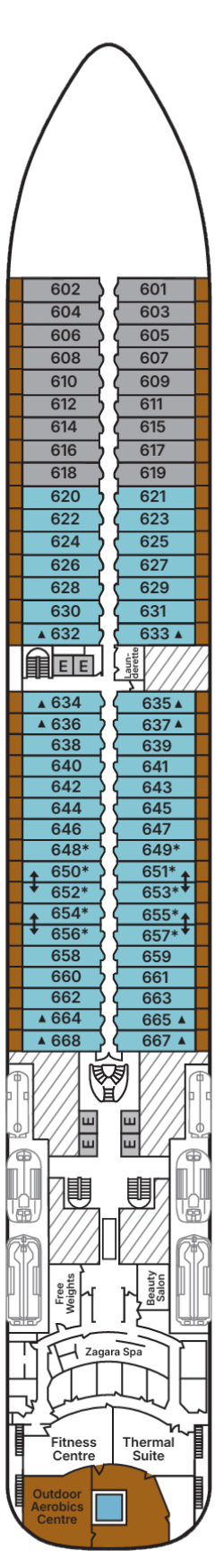 Deckplan Deck 6