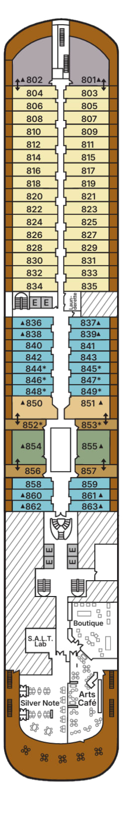 Deckplan Deck 8