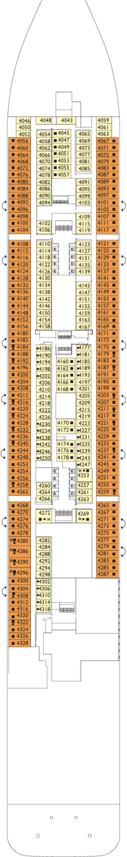Dekkenplan: Palermo 4