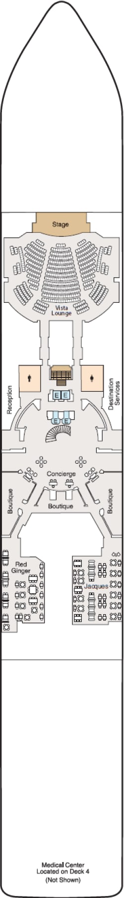 Deckplan Deck 5