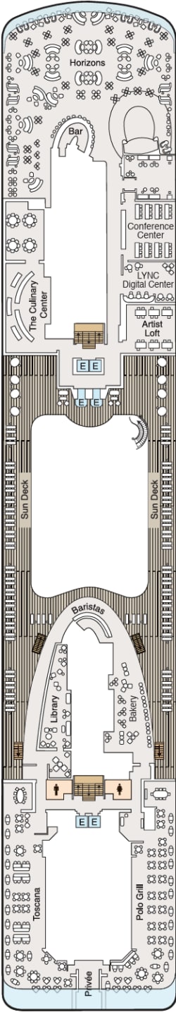 Deckplan Deck 14