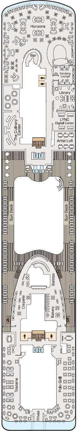 Deckplan Deck 14