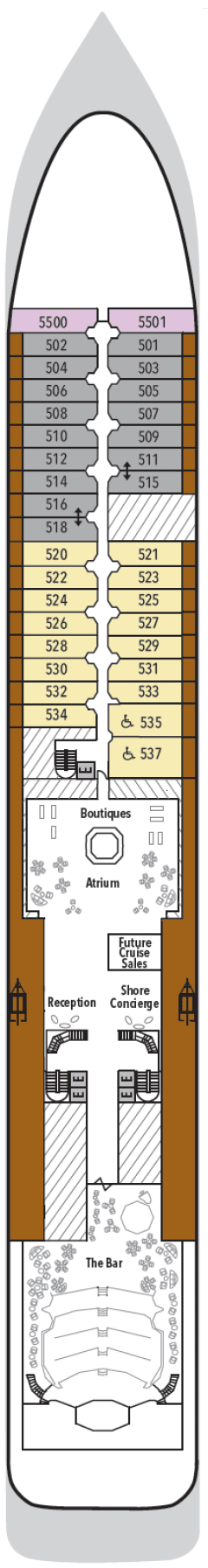 Deckplan Deck 5