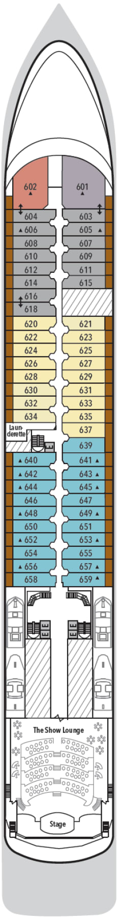 Deckplan Deck 6
