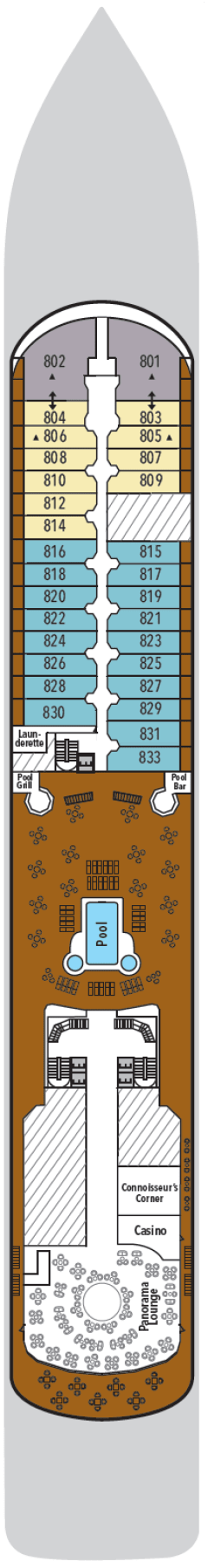 Deckplan Deck 8