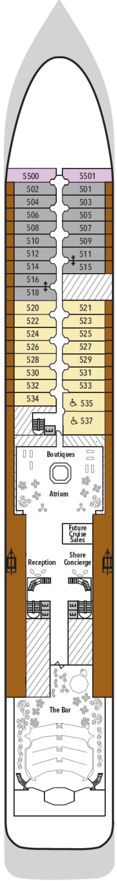 Deckplan Deck 5