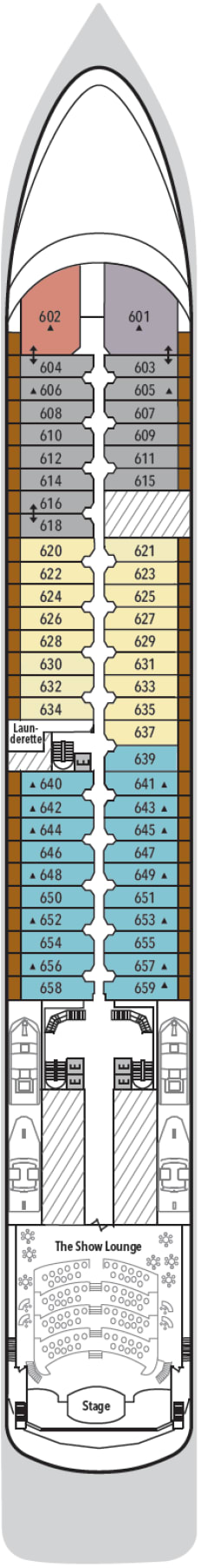 Deckplan Deck 6