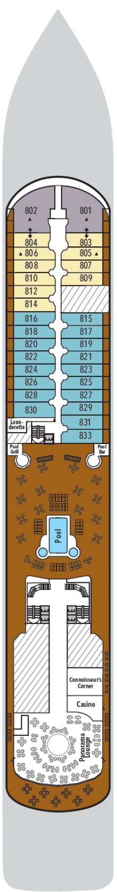 Deckplan Deck 8
