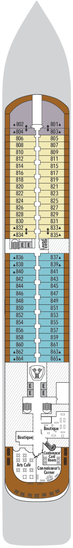 Deckplan Deck 8