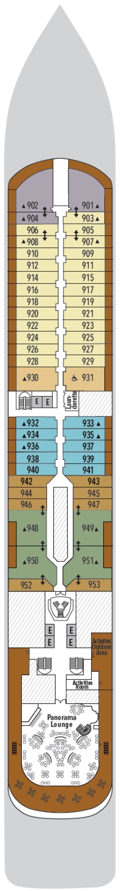 Deckplan Deck 9