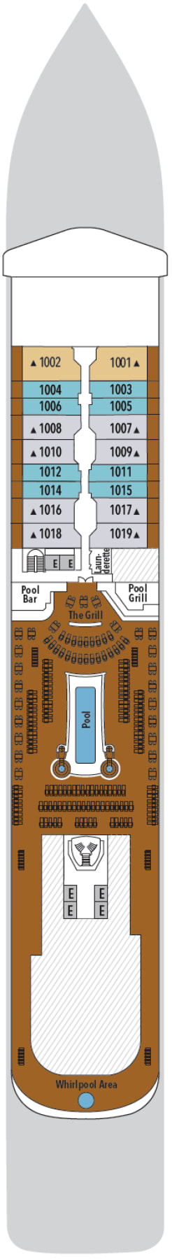 Deckplan Deck 10