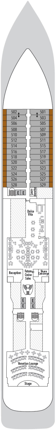 Deckplan Deck 5