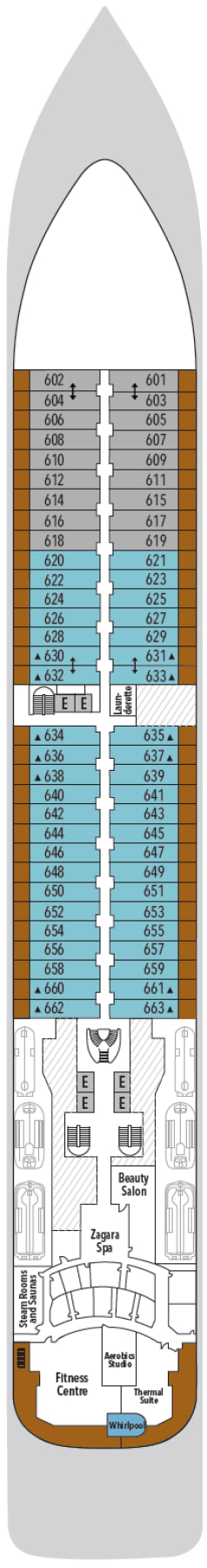 Deckplan Deck 6