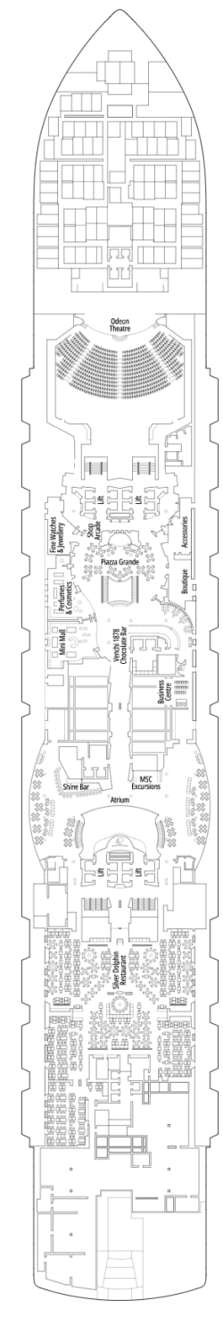 Deck 6 — MSC Seaview