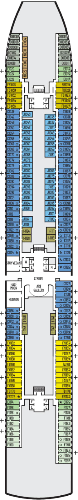 Plan du pont: Main Deck 1