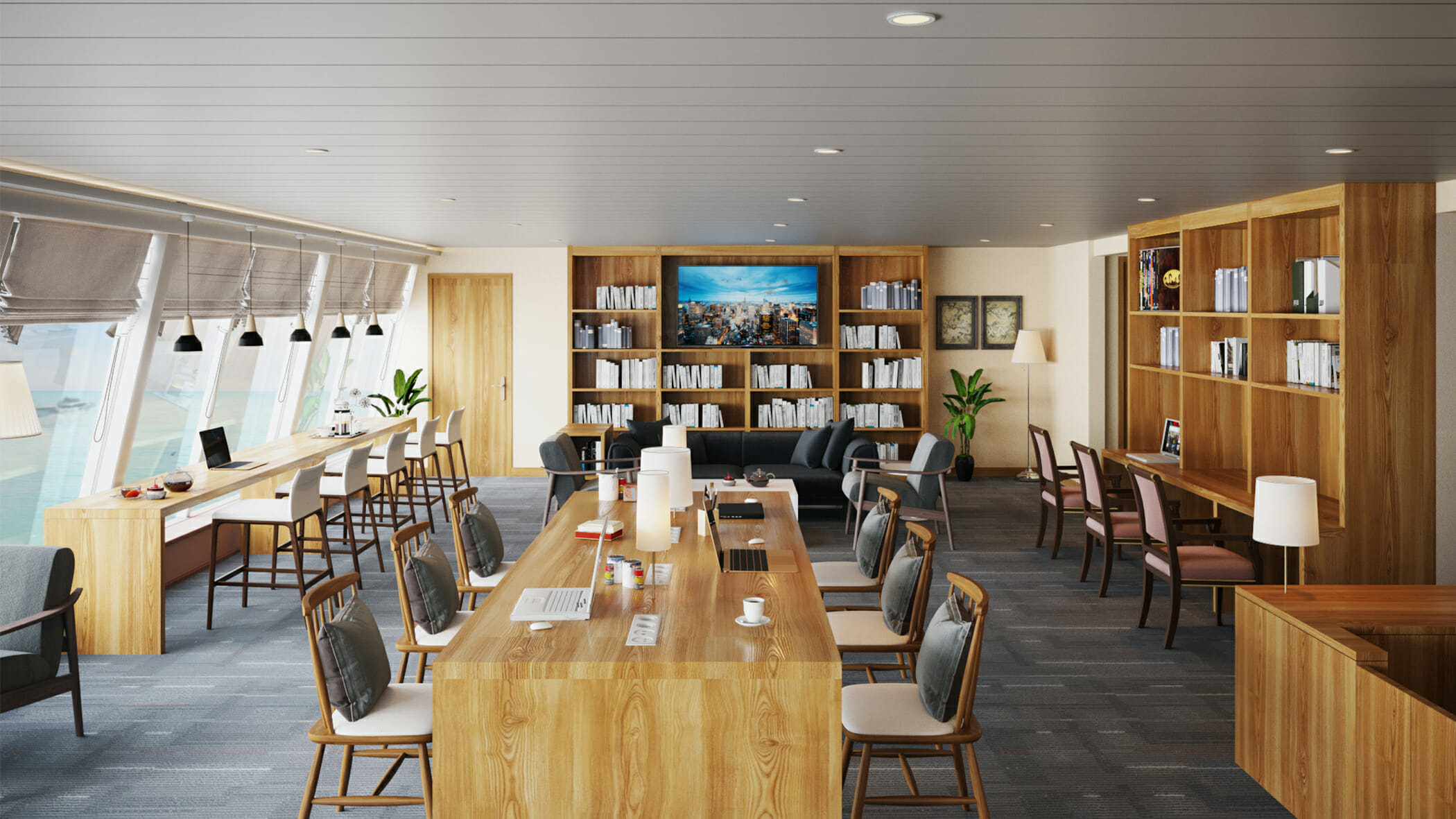 イー・スクエア／©︎NYK CRUISES