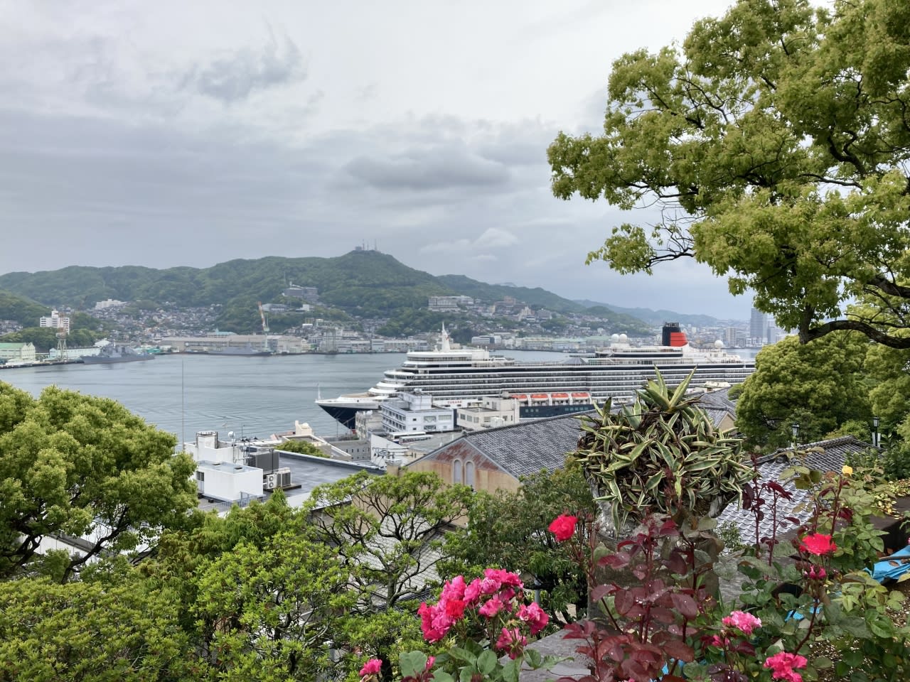 【横浜発着クルーズ】クイーンエリザベス　初長崎は雨だった・・・　7日目