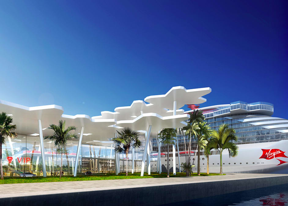 ヴァージン・ボヤージュ、マイアミに専用ターミナル建設