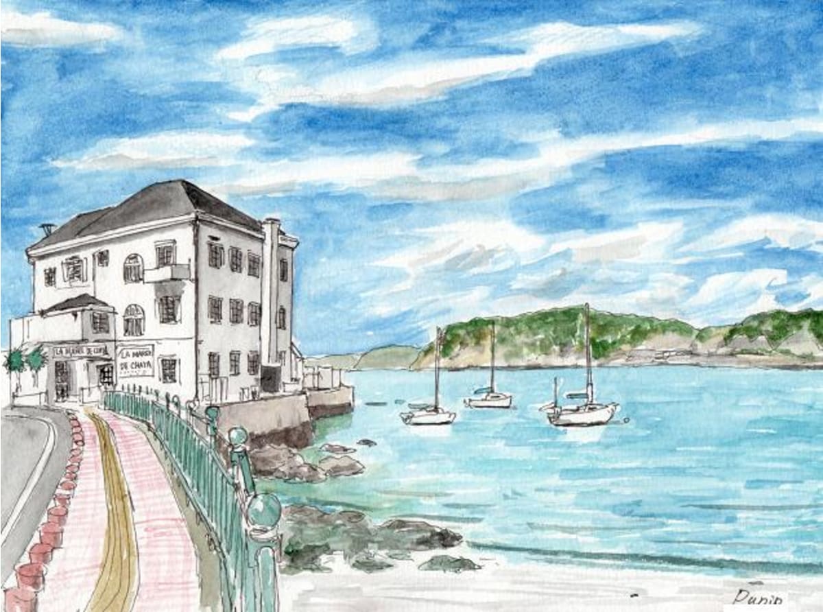 葉山の海の風景 Cruisemans