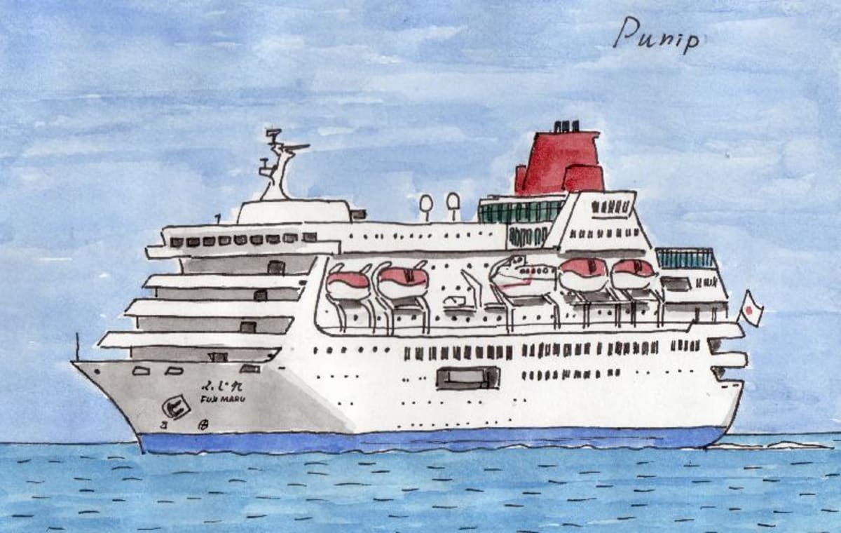 かんたんな船の絵の描き方 序章 Cruisemans